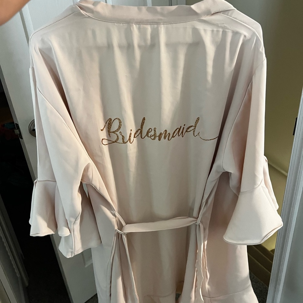 Bridesmaid robe